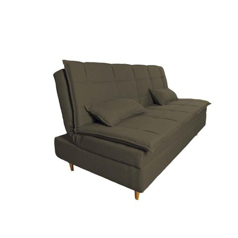 Sofá Cama 3 Lugares 197cm Soho Suedecappucino Herrero Decor
