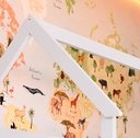 Ver imagem 7 de Cama Infantil Montessoriana com Gavetas sem Colchão Branco/Rosa - Completa Móveis