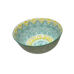 kit 6 Bowls Cumbucas Tigelas Potes porcelana Estampada 300ml MEK Kit 6 Tigelas Cumbucas Bowls 300ml  - 2