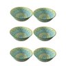 kit 6 Bowls Cumbucas Tigelas Potes porcelana Estampada 300ml MEK Kit 6 Tigelas Cumbucas Bowls 300ml  - 1