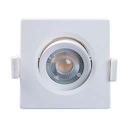 Spot de Led Embutir Alltop Mr11 Quadrado 3w Bivolt Taschibra 4000k Branco Neutro - 1