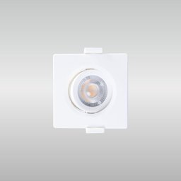 Spot de Led Embutir Alltop Mr11 Quadrado 3w Bivolt Taschibra 4000k Branco Neutro - 4
