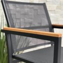 Ver imagem 4 de Conjunto de Mesa Ripada 8 Lugares Amélia de Jardim Piscina Jantar