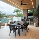Ver imagem 6 de Conjunto de Mesa Ripada 8 Lugares Amélia de Jardim Piscina Jantar