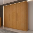 Ver imagem 6 de Guarda-roupa Casal Astoria 7 Portas 8 Gavetas Cinamomo - Panorama Móveis