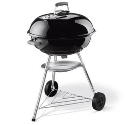 Churrasqueira Weber Compact Esmaltada Preta 94X64X57Cm Rodas - 1