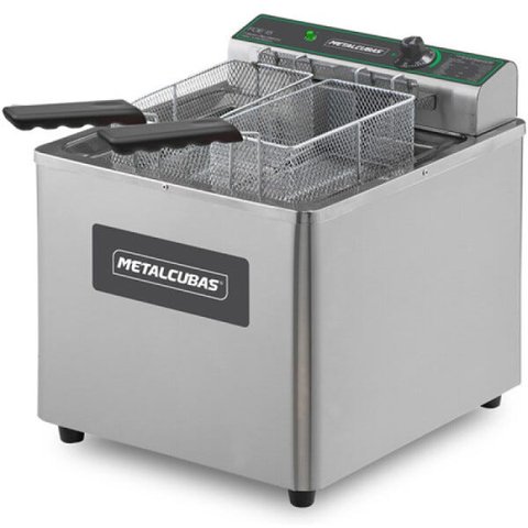 Fritadeira Zona Fria de Óleo Foe 15m 8000w Metalcubas 220v