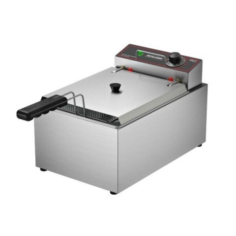 Fritadeira 1 Cuba Elétrico 5 Litros Frce5 Metalcubas 220v