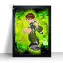 Ver imagem 1 de Quadro Ben 10 Decorativo Desenho 44x32