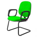 Ver imagem 1 de Cadeira Diretor Interlocutor para Escritório Linha Uno Verde