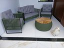 Ver imagem 1 de Conjunto Área Externa Jardim Varanda Poltronas e Sofá em Corda Nautica