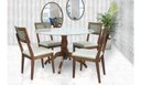 Ver imagem 2 de Mesa Redonda Tampo com Vidro Prime Wood 120cm