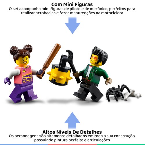 Mini blocos de construção para crianças, montando figuras de ação