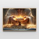 Ver imagem 3 de Quadro Decorativo Jesus Pão Ceia Sala Quarto Casa Escritório