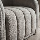 Ver mais imagens de Poltrona Decorativa Organica Mehis Base Fixa Boucle Tce 1018 Moll