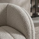 Ver imagem 7 de Poltrona Decorativa Organica Mehis Base Fixa Boucle Tce 1018 Moll