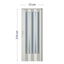 Ver imagem 3 de Porta Sanfonada de PVC 210cm x 72cm Plastporta Bcf Puntinato