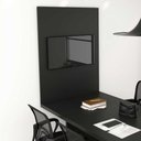 Ver imagem 1 de Painel Tv até 37 Polegadas 100cm X 136cm P/ Sala de Reunião Cor:preto