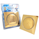 Ver imagem 5 de Ralo Click Quadrado 15x15cm Gold