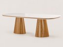 Ver imagem 1 de Mesa de Jantar Escultural 1,80x0,90 Noronha- Imperial Móveis