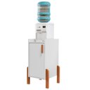 Ver imagem 4 de Armário Cozinha Escritorio Bebedouro Cafe Casa 1 Porta Retro - Branco