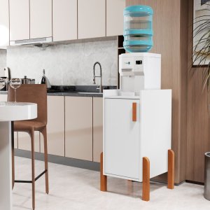 Armário Cozinha Escritorio Bebedouro Cafe Casa 1 Porta Retro - Branco