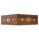 Ver imagem 7 de Luminária Decorativa Madeira Plafon Maresias Nog 40cm:Pau Ferro