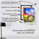 Ver imagem 2 de Quadro X Men Mistica Decorativo com moldura 44x32cm