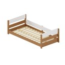 Ver imagem 5 de Cama Solteiro Reversível Aria Casatema MadeiraOriginals Marrom/Nogueira/Branco