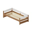 Ver imagem 6 de Cama Solteiro Reversível Aria Casatema MadeiraOriginals Marrom/Nogueira/Branco