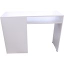 Ver imagem 5 de Escrivaninha Multifuncional para Manicure, Escritório, Computador com Gaveta e Porta Mdf - Branco - 