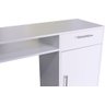 Escrivaninha Multifuncional para Manicure, Escritório, Computador com Gaveta e Porta Mdf - Branco -  - 10