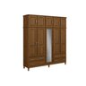 Guarda-Roupa Casal com Espelho 10 Portas 4 Gavetas Madri Evidence Móveis Mpo - 2