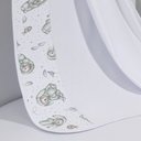 Ver imagem 3 de Cueiro Simples Tecebem Baby Yan Malha Estampado Kinder 80cmx90cm Branco
