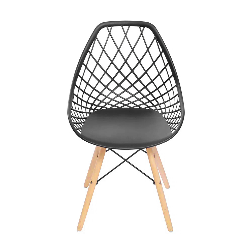 Cadeira Kaila De Jantar Eames Preta - 2