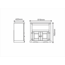 Ver imagem 3 de Rack Pequeno 2 Portas Imperial 