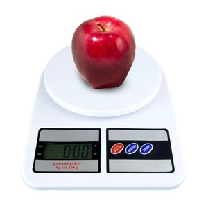10kg Balança Digital de Precisão Cozinha Cor:cinza