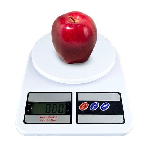 10kg Balança Digital de Precisão Cozinha Cor:cinza