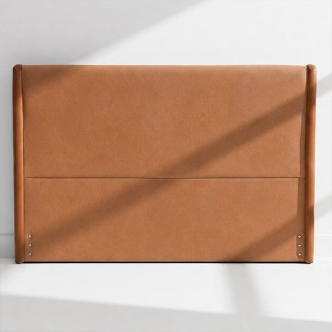 Cabeceira Queen 170cm Soft Lisa Courino Caramelo - Sallar Home