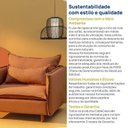 Ver imagem 5 de Capas Poltrona Sôma CabeCasa MadeiraOriginals Marrom/Mocha Mousse