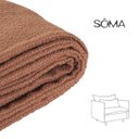 Ver imagem 2 de Capas Poltrona Sôma CabeCasa MadeiraOriginals Marrom/Mocha Mousse