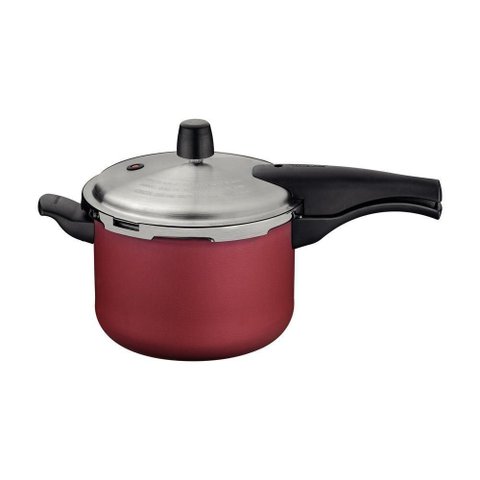 Panela de Pressão Effect Alumínio Revestimento Antiaderente 20 Cm 4,5 L Vermelho Tramontina