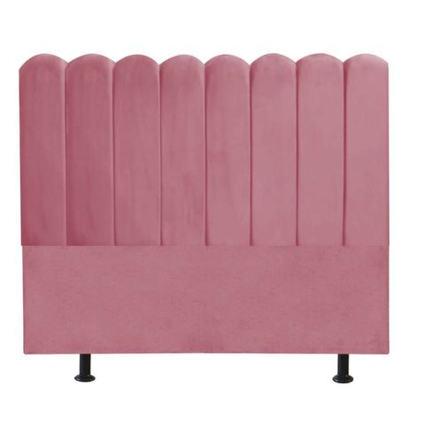 Cabeceira para Cama Box Casal 1,60 Cm Alanis:rosa Bebe