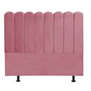 Ver imagem 1 de Cabeceira para Cama Box Casal 1,60 Cm Alanis:rosa Bebe