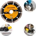 Ver imagem 6 de Kit 2 Disco Serra Circular 115mm-100mm Mármore Concreto