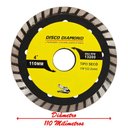 Ver mais imagens de Kit 2 Disco Serra Circular 115mm-100mm Mármore Concreto