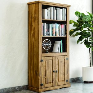 Estante Madeira Maciça 2 Portas