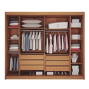 Ver imagem 3 de Guarda Roupa 6 Portas 6 Gavetas São Carlos - Leifer Móveis - Cinamomo