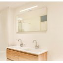 Ver imagem 3 de Arandela Led 10w Espelho Quadro 52cm Wing Dourado 3000k Bivolt