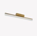 Ver imagem 5 de Arandela Led 10w Espelho Quadro 52cm Wing Dourado 3000k Bivolt